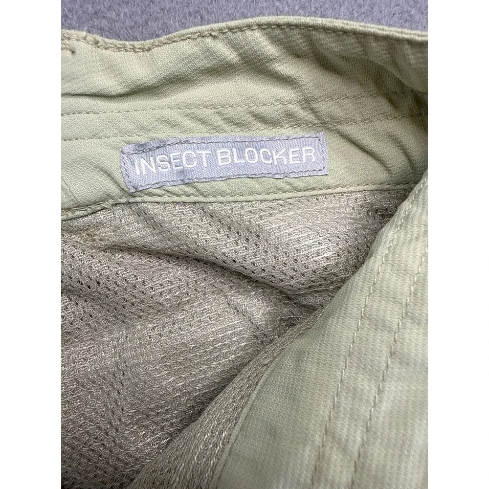 Columbia Pants Women 10 Sage Green‎ Hiking Cargo Outdoor Lightweight
